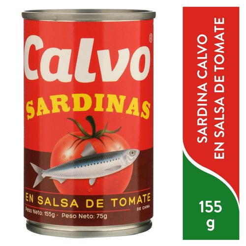 Sardina Calvo En Salsa Tomate - 155 g