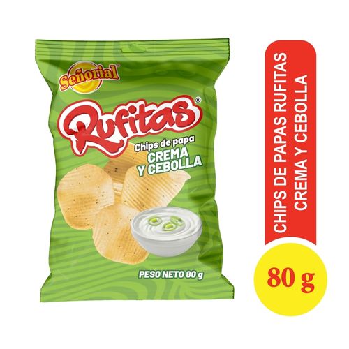 Snack Rufita Crema Cebolla - 80 g