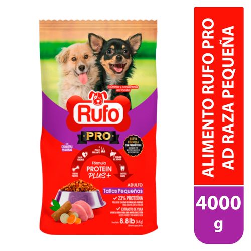 Alimento Rufo Pro Tallas Pequeñas - 4000 g