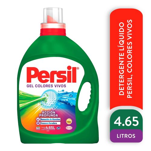 Detergente liquido Persil, Colores Vivos - 4650 ml