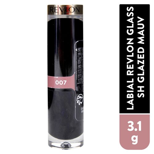 Labial Revlon Glass Sh Glazed Mauv 3.1Gr