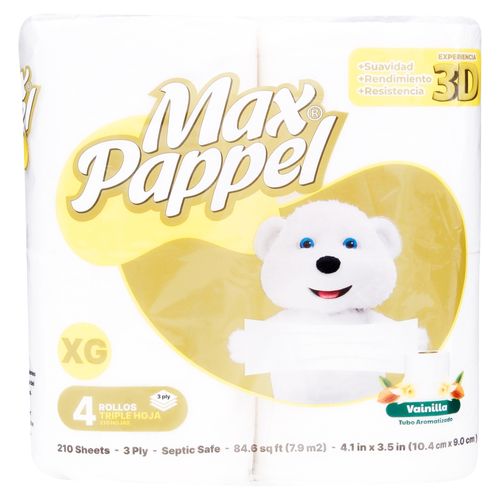 Papel Hiigien Maxpappel Vainill 4r Ht