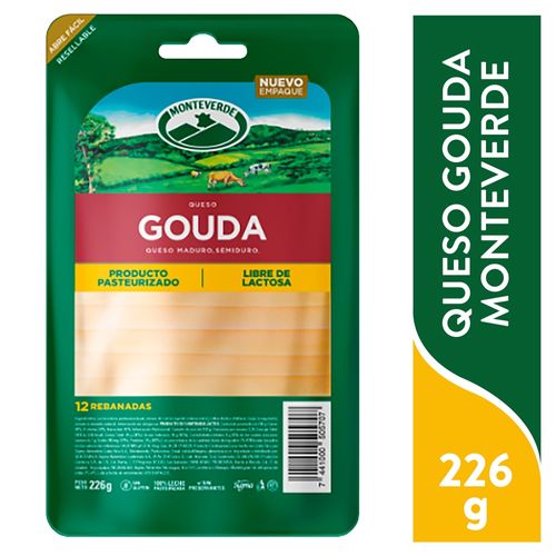 Queso Mv Gouda Rebanado 226G