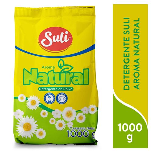 Detergente En Polvo Suli Aroma Natural - 1000 g