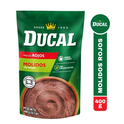 Frijol Ducal  Molido Rojo Doy Pack  - 400 g