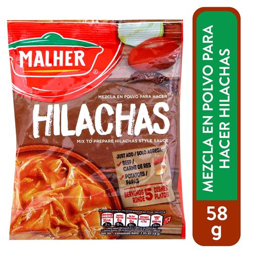 MALHER Preparados Hilachas Sobre 58g