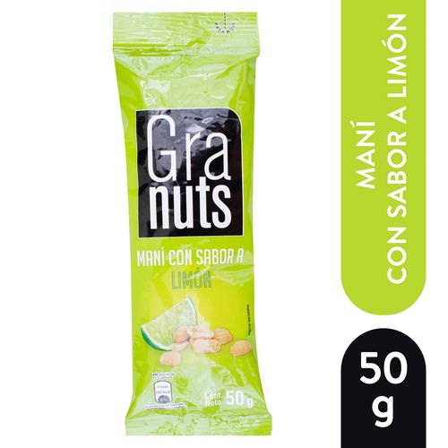 Maní Granuts Sabor A Limón - 50 g