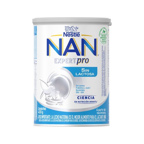 Formula Infantil Nan Sin Lactosa -400 g
