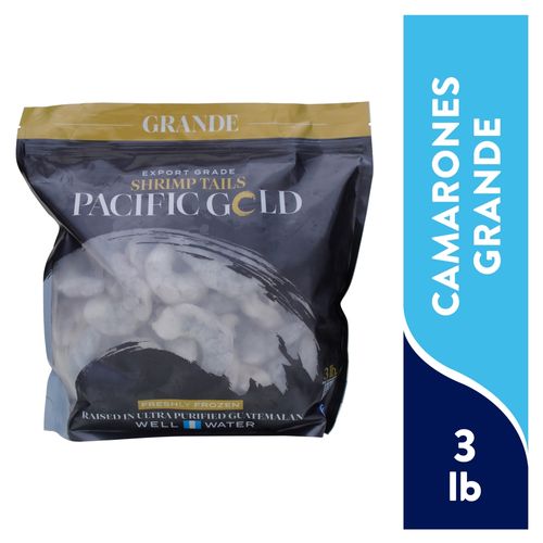 Camarones Pacific Gold Tamaño Grande - 3 lb