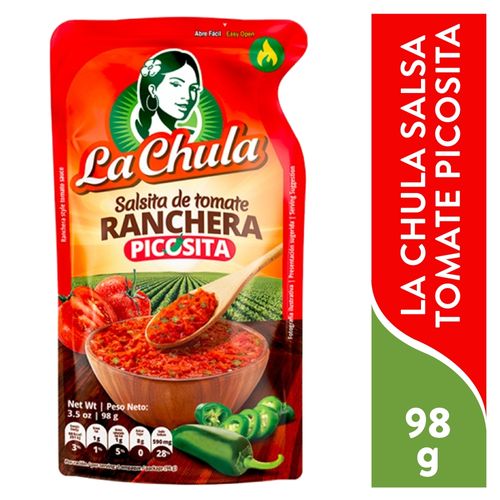 La Chula Salsa Picosita 98 Gr
