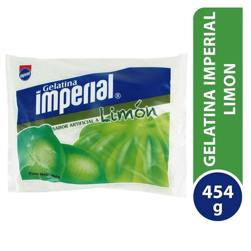 Gelatina Imperial Sabor Limón - 454g
