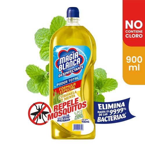 Desinfectante Magia Blanca Citronela - 900 ml
