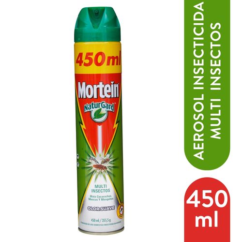 Insecticida Mortein Multi Insectos Olor Suave Aerosol - 450ml
