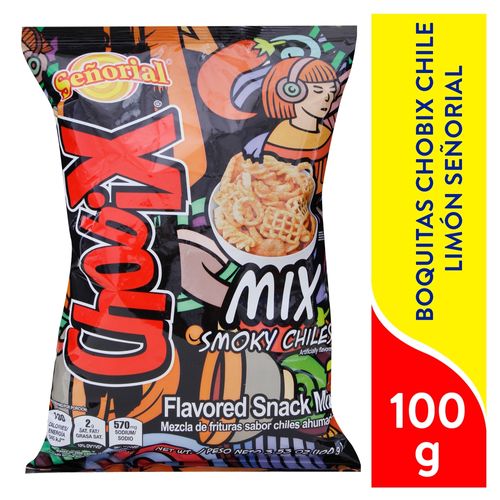 Chobix Mix Chile Ahumado 100 Gr