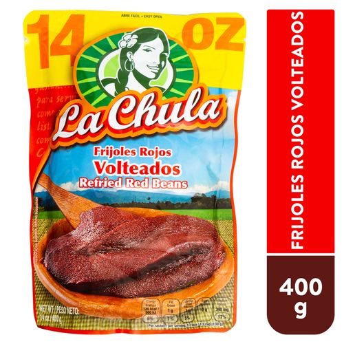 Frijoles rojos La chula volteados - 400 g
