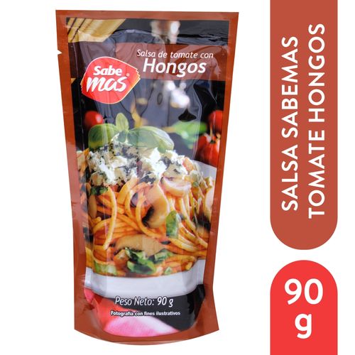 Salsa Sabemas Tomate Hongos - 90 g