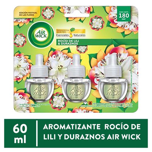 Airwick Amb Repues Elect 3pck Lili 60ml