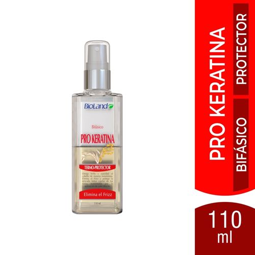 Termo-Protector Bifásico BioLand  Pro Keratina - 110 ml