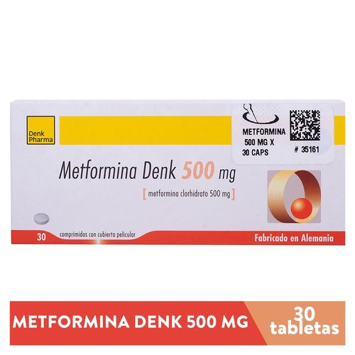 Metformina Denk Pharma Comp 500 Mg X30