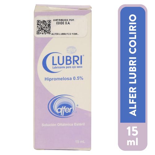 Alfer Lubri Colirio 15 ml