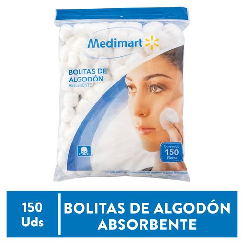 Algodón Medimart en bolitas - 200 g