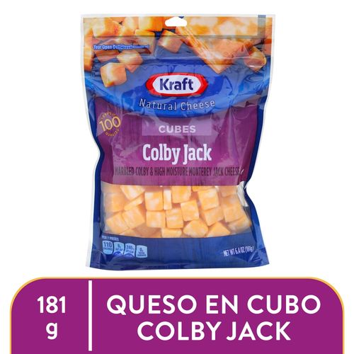 Colby Jack Kraft Cubes 181gr