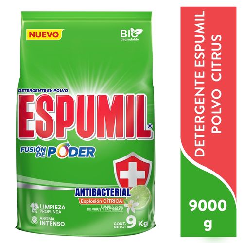 Detergente en Polvo Espumil Citrus - 9000 g