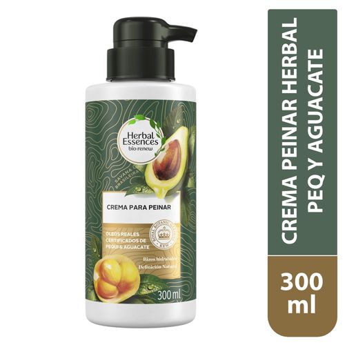 Crema para peinar Herbal Essences pequi y aguacate -300 ml