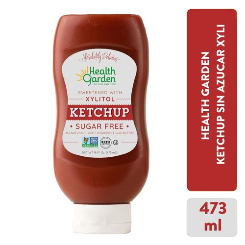 Ketchup Health Garden Sin Azucar Xylitol - 473 ml