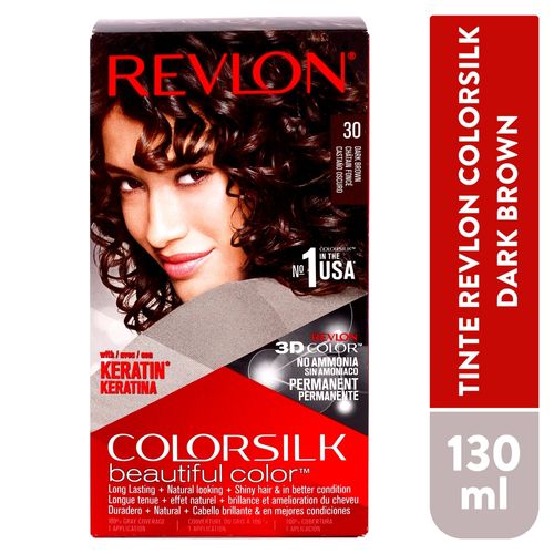 Tinte Revlon Colorsilk Dark Brown - 130ml