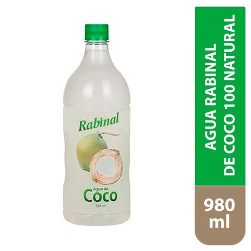 Agua Rabinal De Coco 100% Natural - 980ml