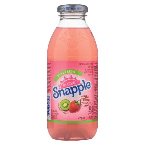 Bebida Snapple Kiwi Strawberry 16 Oz