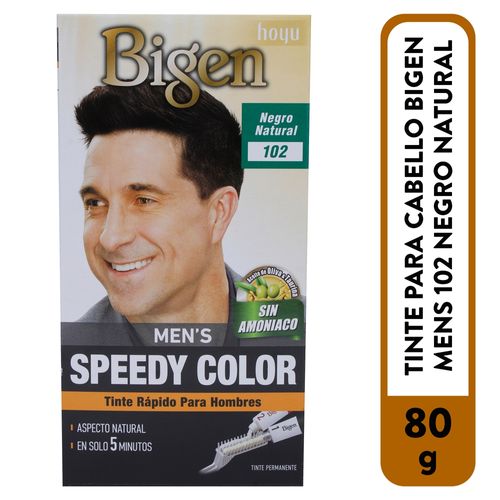 Tinte Bigen Mens Speedy 102 Negro - 80 g