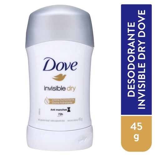 Desodorante Dove Dama Invisible en Barra - 45 g