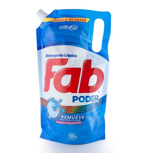 Detergente Liquido Fab Actiblue - 900ml