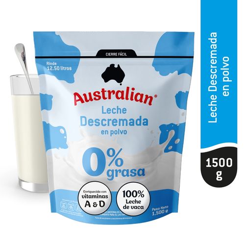 Leche Australian En Polvo Descremada - 1500 g