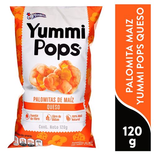 Snack Pops Yummies Queso - 120 g