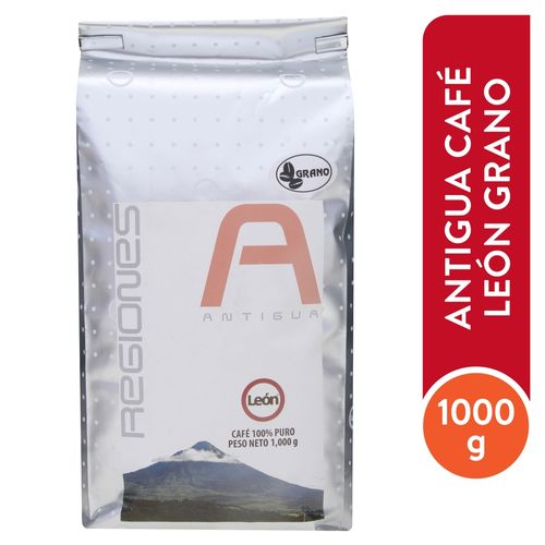 Café León 100% Puro Regiones Antigua  Grano - 1000 g