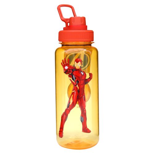 Iron Man Botella De Plastico 1L