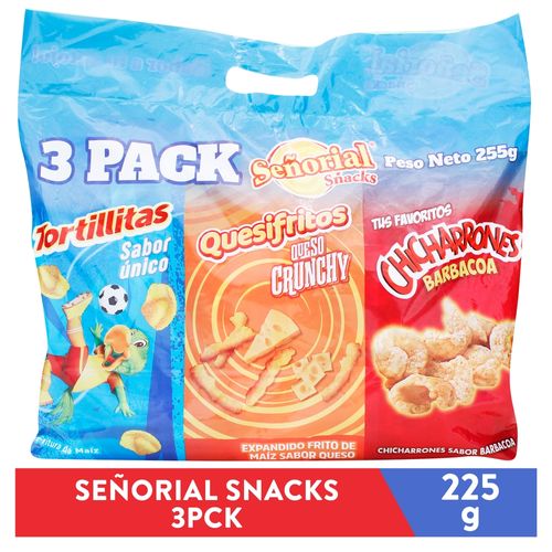 3pack Senorial 255 Gr