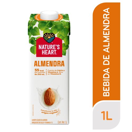 Bebida Natures Heart De Almendra  - 1 L