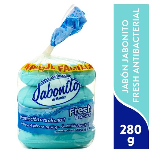 Jabón Jabónito Fresh Antibacterial - 280 g