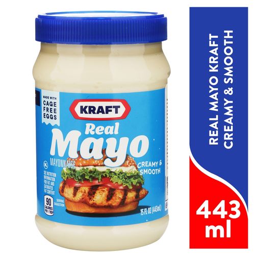 Mayonesa Kraft Real - 443 ml