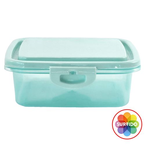 Tazon Dots Cuadrado 3 Tz Tapa Plana Ef