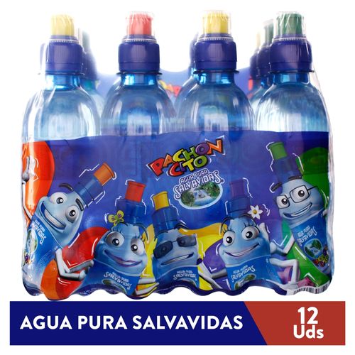 12 Pack Agua Pura Salvavidas Pachoncito