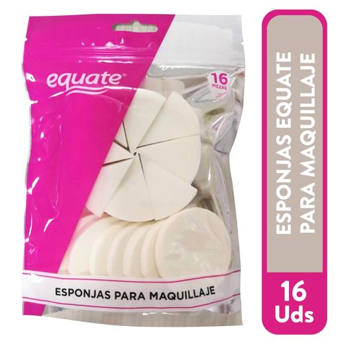 Esponja Para Maquillaje Marca Equate - 12 Piezas
