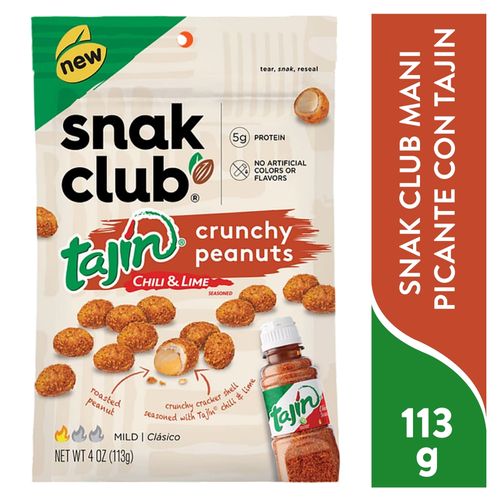 Manias Snak Club Mani Pican C Tajin 63gr