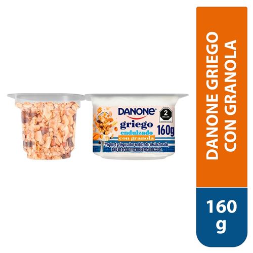 Dan Griego Endulzado Cgranola 160g
