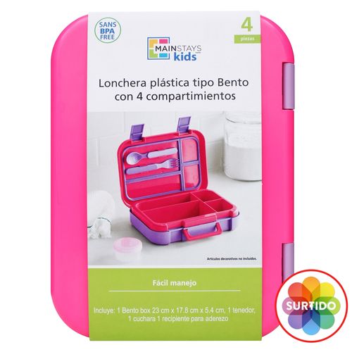 Ms Set Hermetico Tipo Bento Accesorios