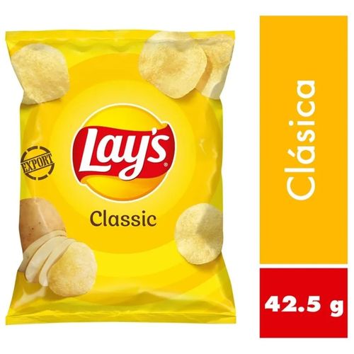 Snacks Frito Lay Papas Lay's Clásicas Sal - 42.5 g